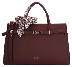 Charm London The Hamptons W01592 Bordeaux red