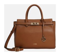 L.Credi Konstanze Handbag Cognac