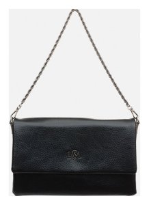 L.Credi Penina Clutch Black