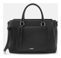 L.Credi Rainett Handbag Black