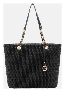 L.Credi Roxanne Shopper L Black