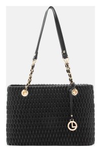 L.Credi Roxanne Shopper S Black
