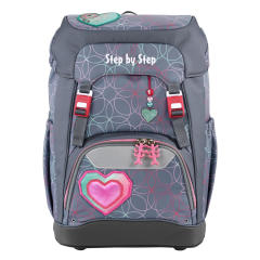Step by Step Grade Glitter Heart Hazle