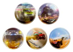 Ergobag Kletties 5pcs Monstertrucks