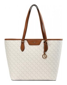 L.CREDI Filiberta Tote Bag White