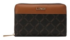 L.CREDI Filiberta Wallet M Brown