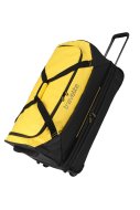 Travelite Basics Wheeled Duffle exp. Black/yellow