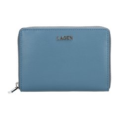 Lagen Dámská peněženka kožená 50309 Světle modrá