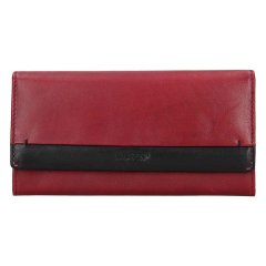 Lagen Dámská peněženka kožená 50400 Červená/Černá