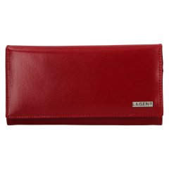 Lagen Dámská peněženka kožená 50452 Červená/Černá