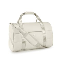 Heys Puffer Duffel Off White