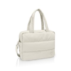 Heys Puffer Personal Bag Off White