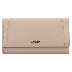 Lagen dámská peněženka kožená BLC/5064/621 Cream
