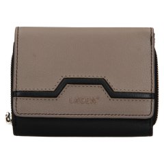 Lagen dámská peněženka kožená BLC/5374/422 Black/taupe