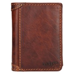 Lagen pánská peněženka kožená 51146/M Brown