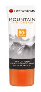 Lifesystems Mountain SPF50+ Sun Cream 50 ml