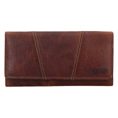 Lagen Dámská peněženka kožená PWL-388/M Hnědá