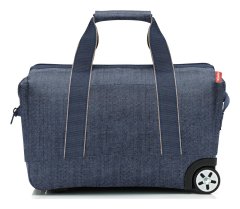 Reisenthel Allrounder Trolley Herringbone Dark Blue