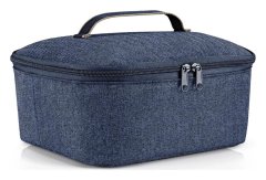 Reisenthel Coolerbag M Pocket Herringbone Dark Blue