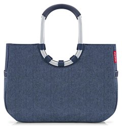 Reisenthel Loopshopper L Herringbone Dark Blue