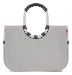 Reisenthel Loopshopper L Herringbone Grey