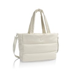 Heys Puffer Tote Bag Off White