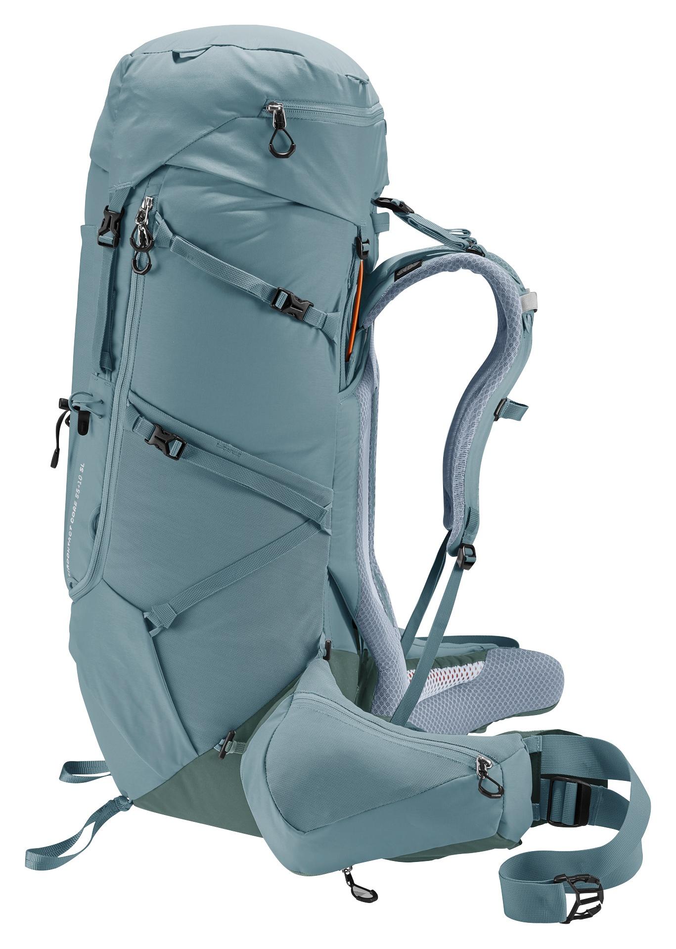Deuter Aircontact Core 55+10 SL Shale-Ivy - Image 5