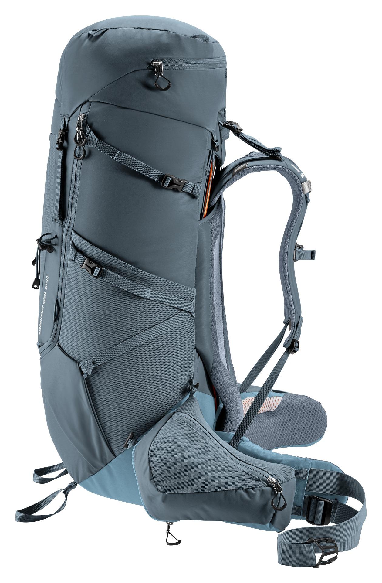 Deuter Aircontact Core 60+10 Graphite-Shale - Image 5