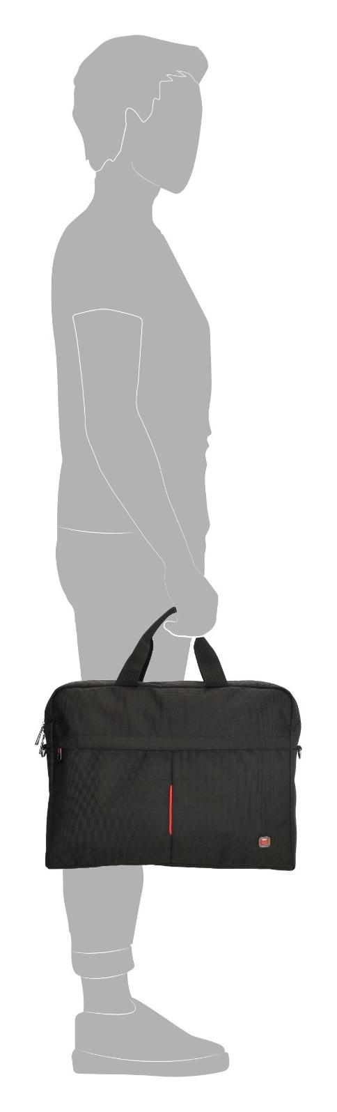 Pánská taška na notebook Enrico Benetti Cornell 47184 Black - Obrázek 6