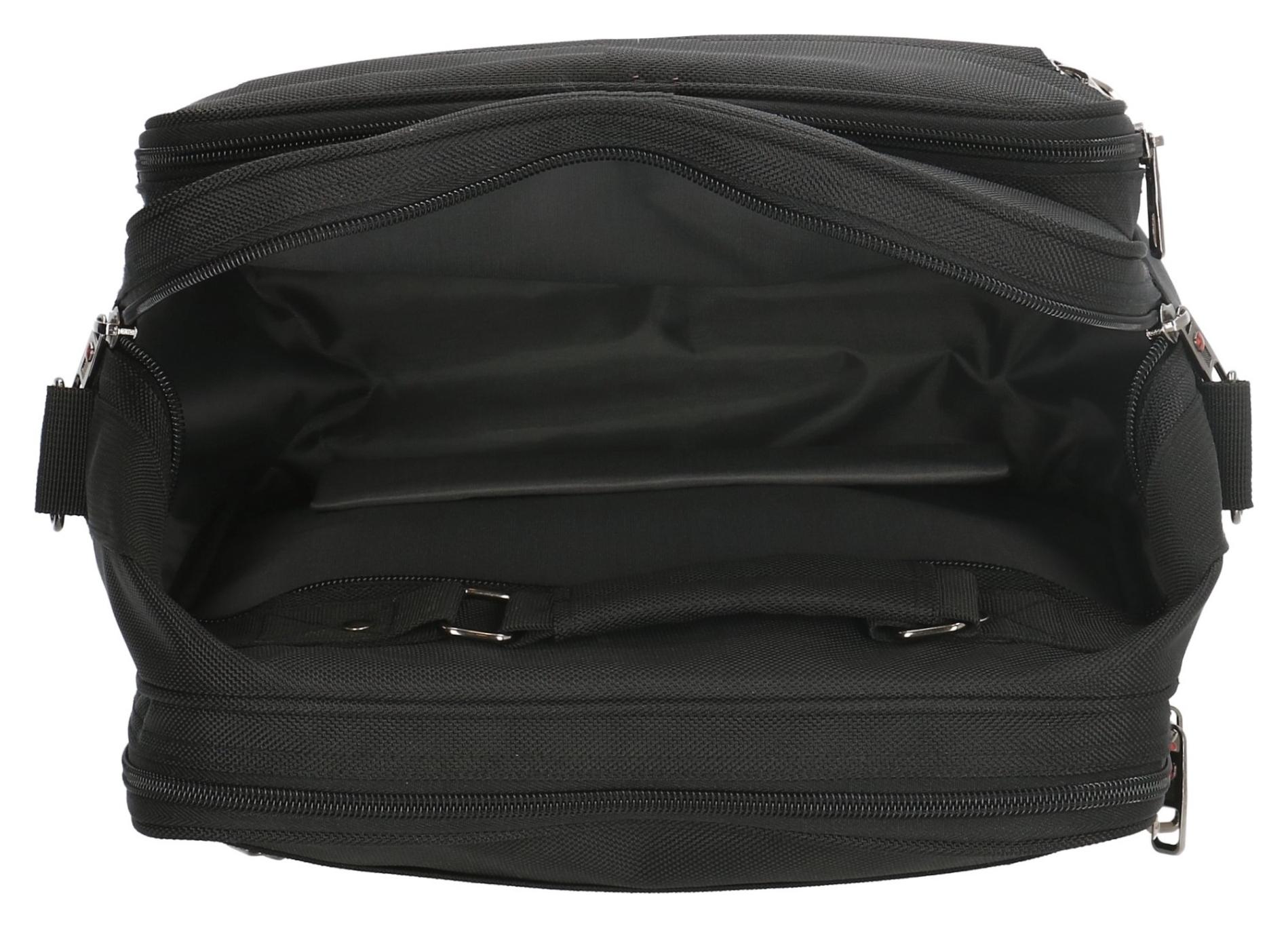 Taška přes rameno Enrico Benetti Cornell Reporter Bag Black