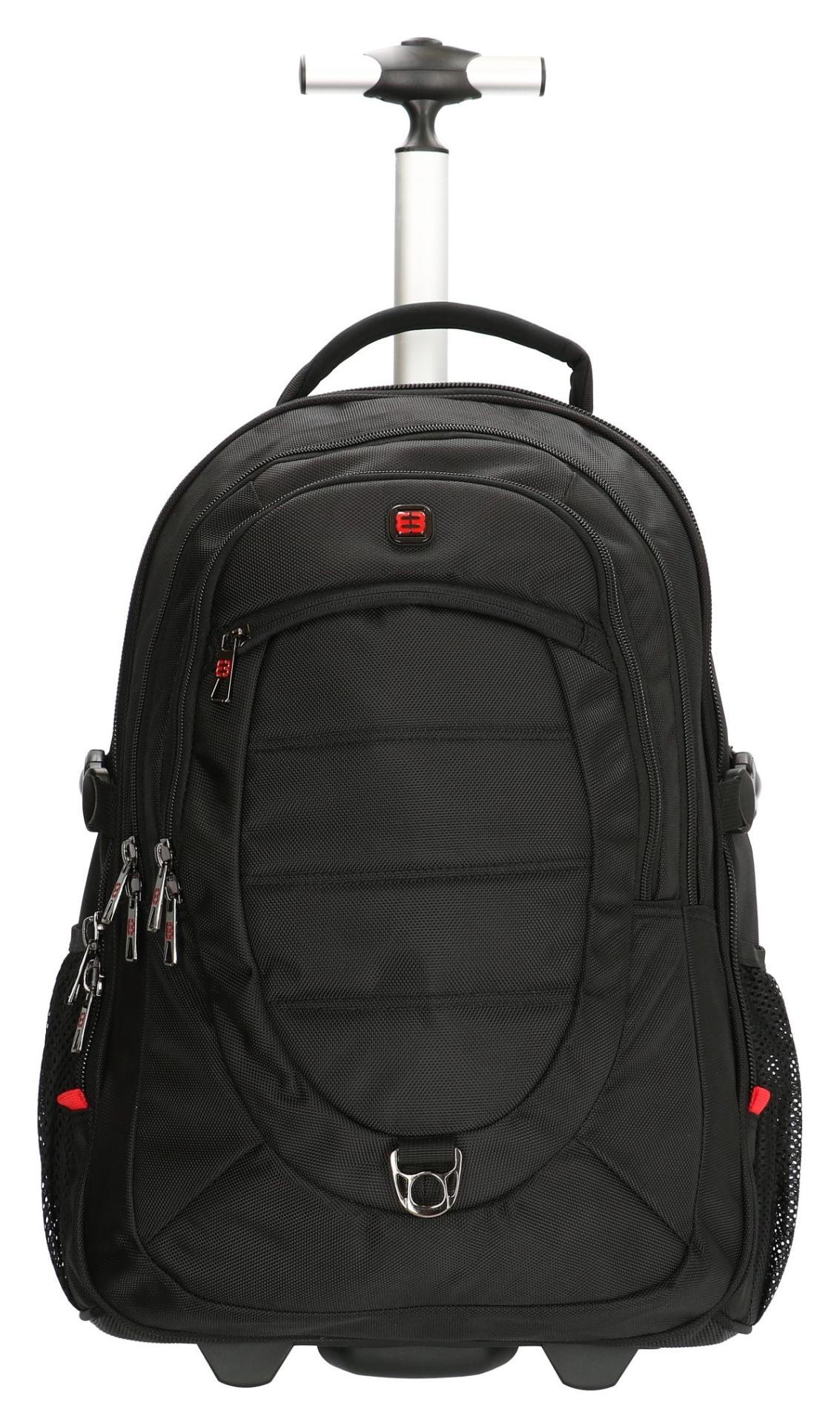 Cestovní batoh na kolečkách Enrico Benetti Cornell 47085 Black