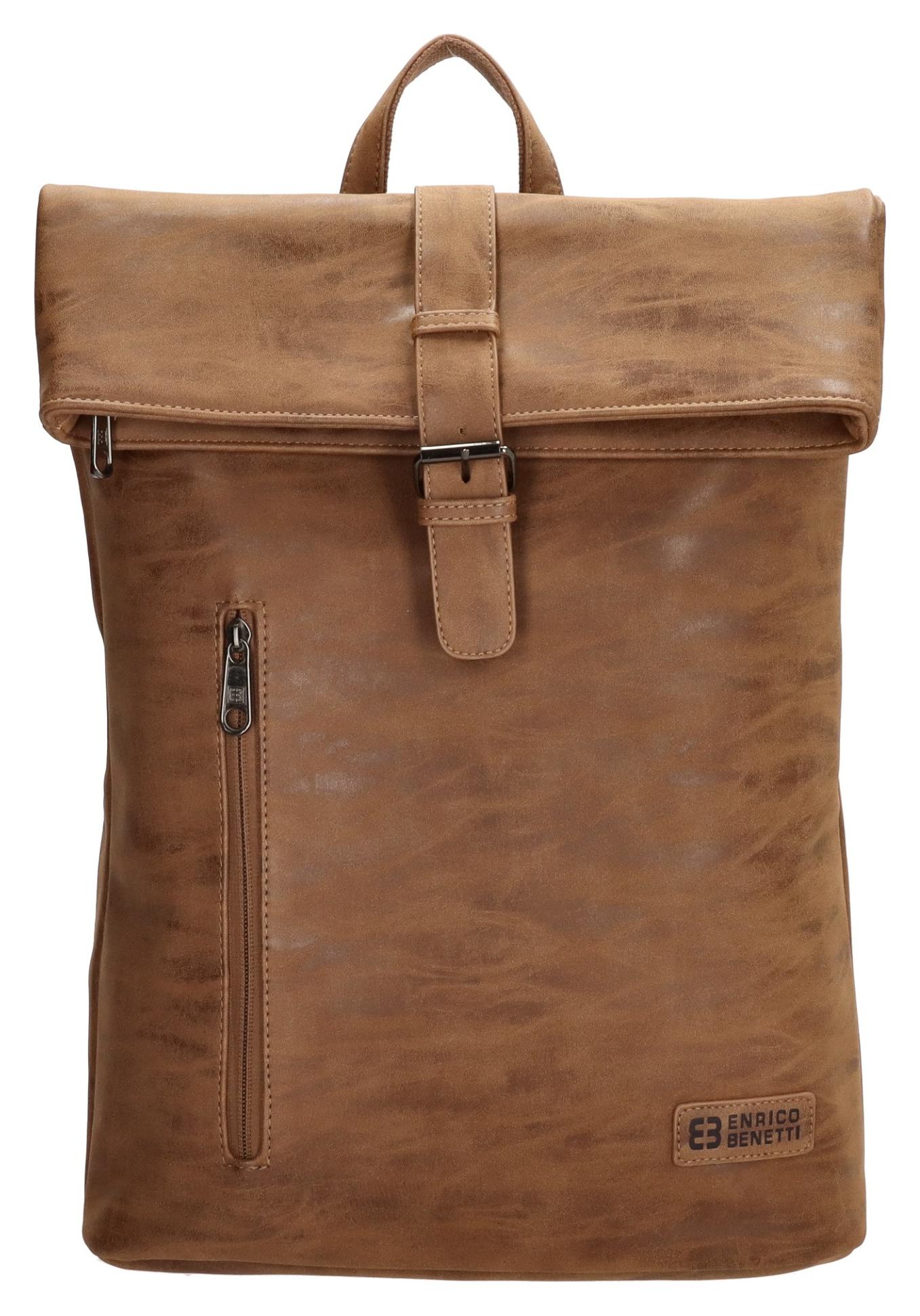 Batoh na notebook Enrico Benetti Rotterdam 66598 Camel - Obrázek 2