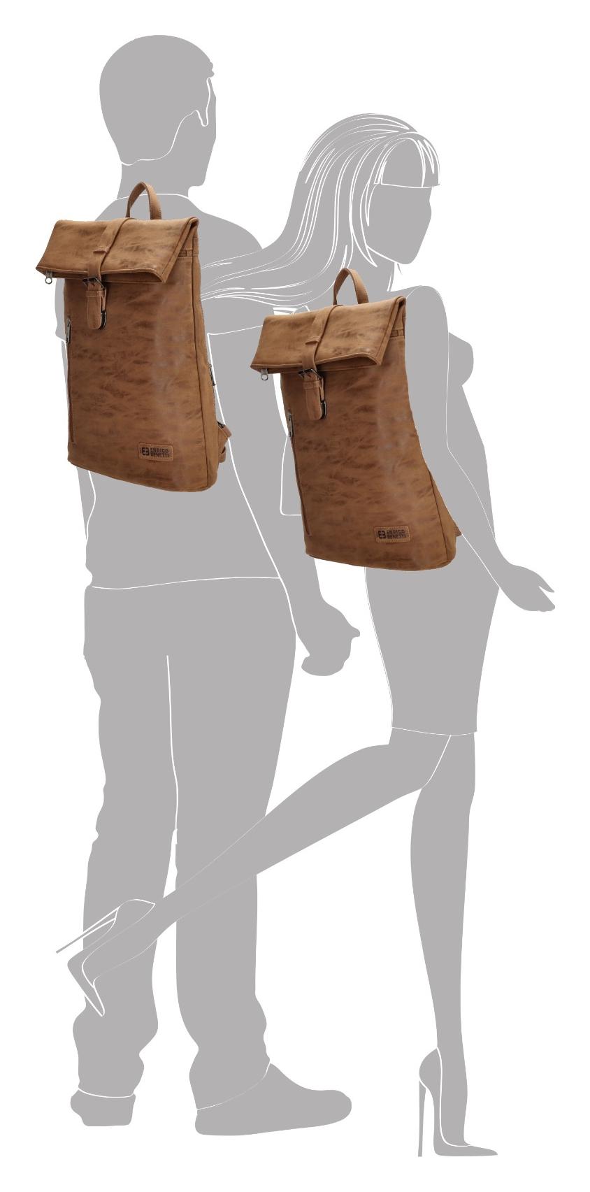 Batoh na notebook Enrico Benetti Rotterdam 66598 Camel - Obrázek 5