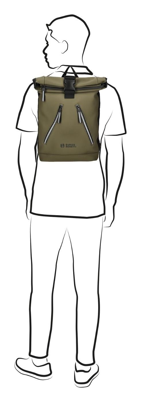 Enrico Benetti Bergen 56002 Olive - Obrázek 5