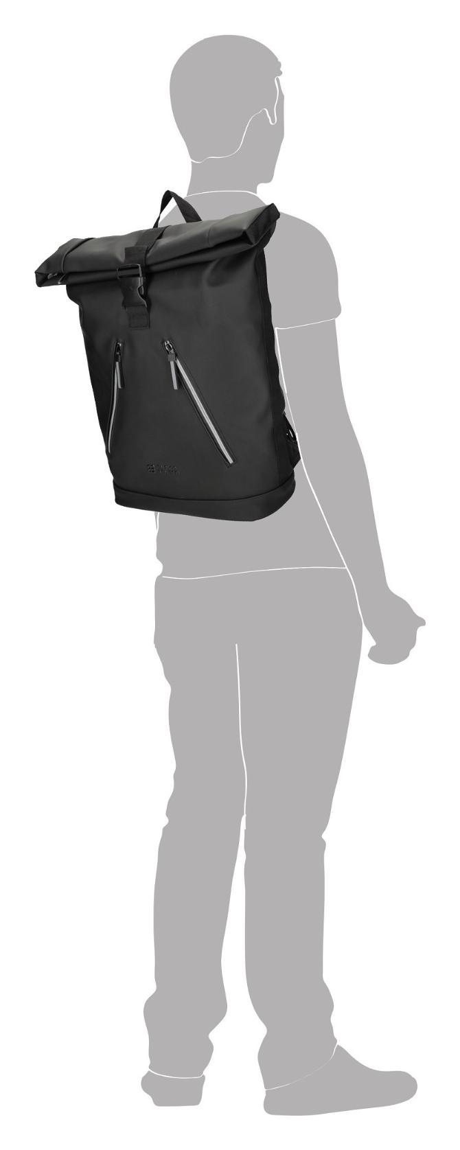 Batoh na notebook Enrico Benetti Bergen 56003 Black