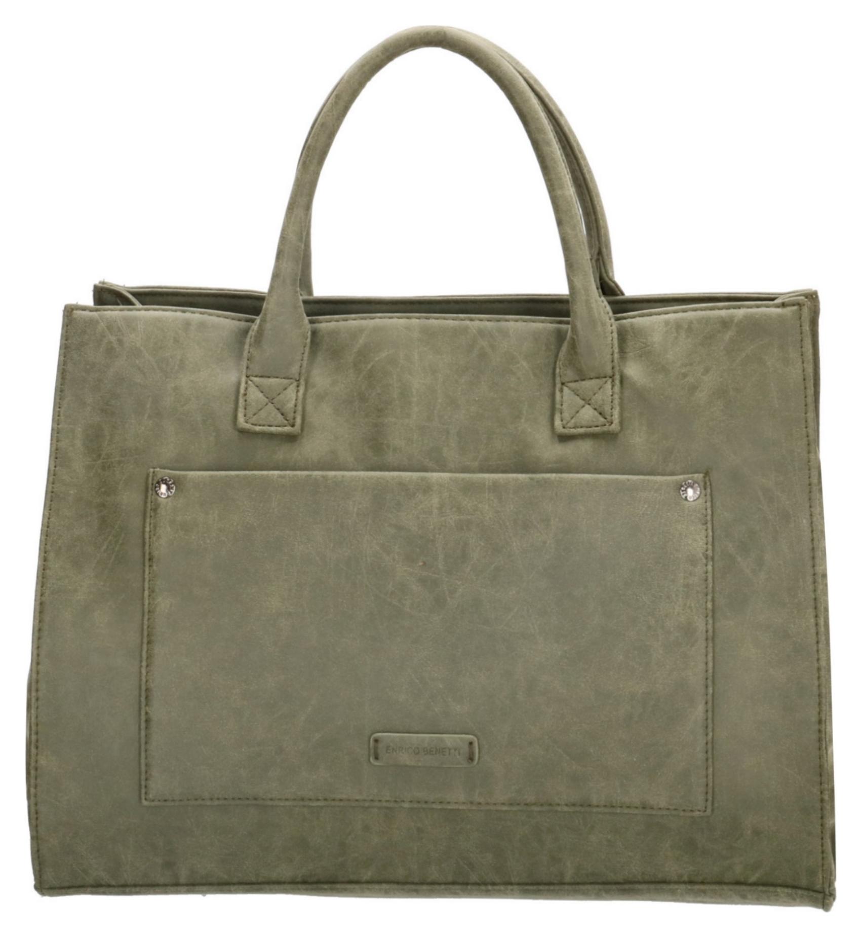 Dámská taška na notebook Enrico Benetti Bobbi 66523 Olive - Obrázek 3