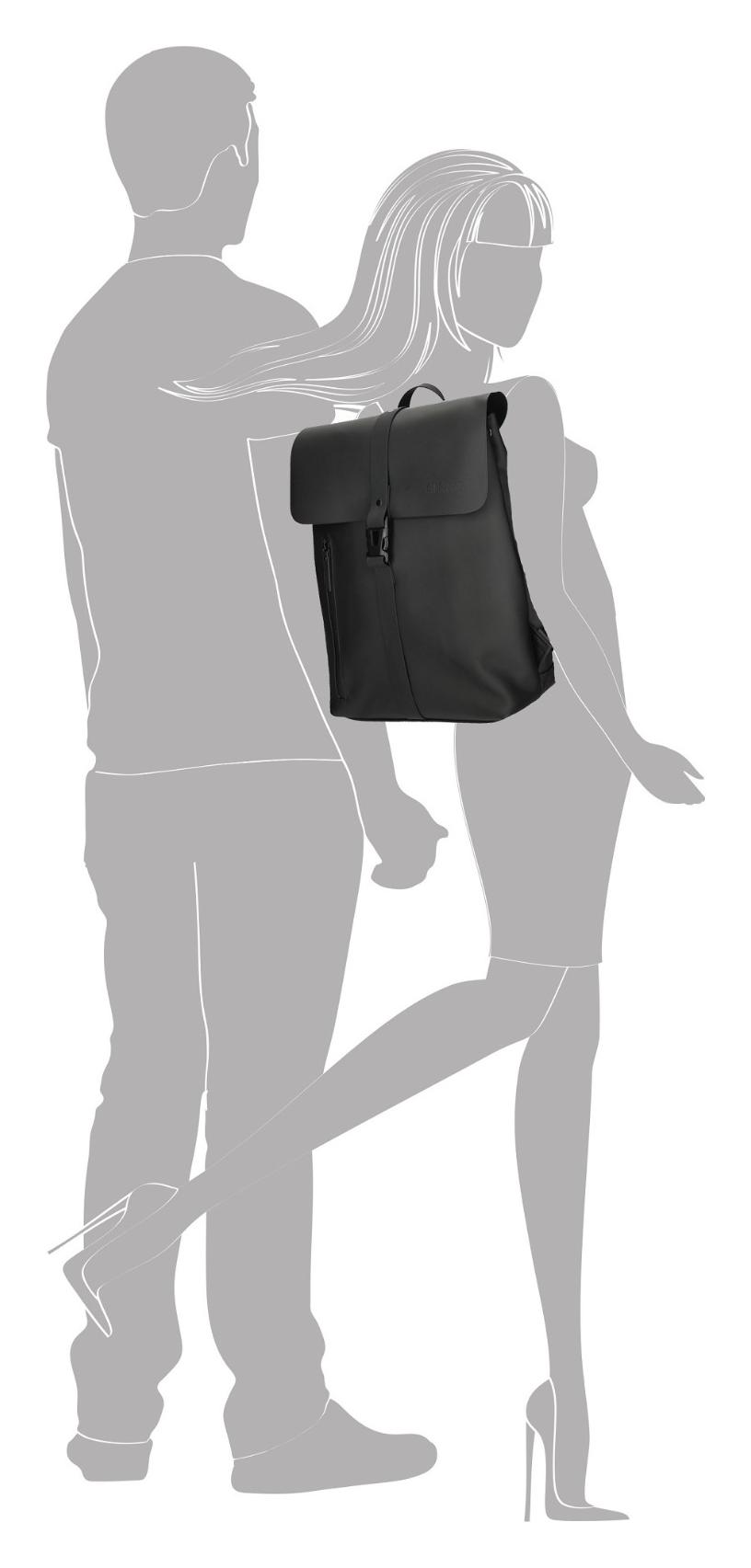 Městský batoh Enrico Benetti Glasgow 62150 Black - Obrázek 6