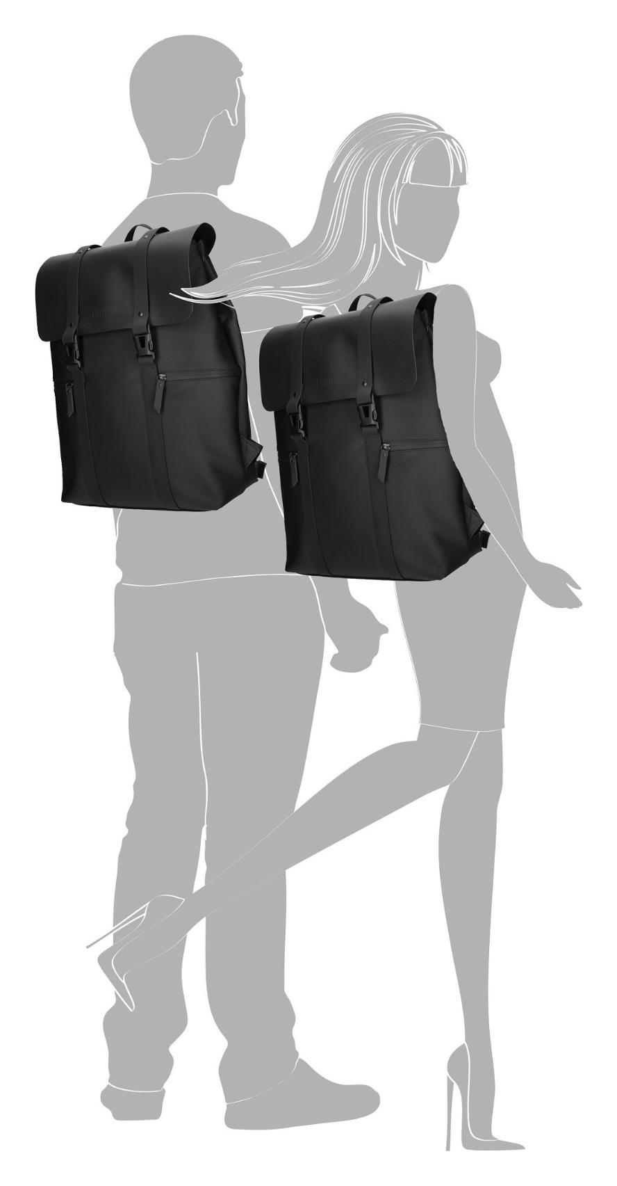 Batoh na notebook Enrico Benetti Glasgow 62153 Black (obrázek 6)