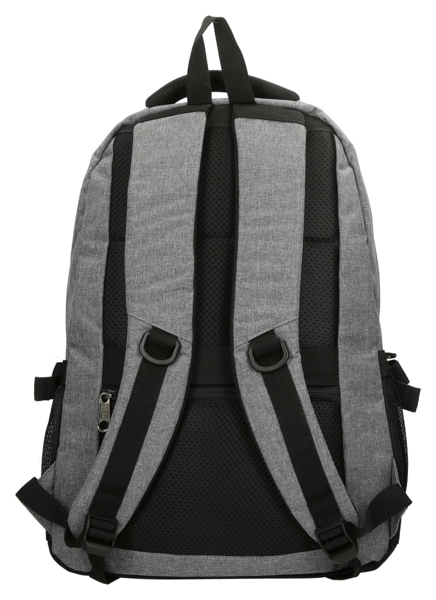 Enrico Benetti Hamburg Notebook Backpack 35,5 l Light Grey - Image 3