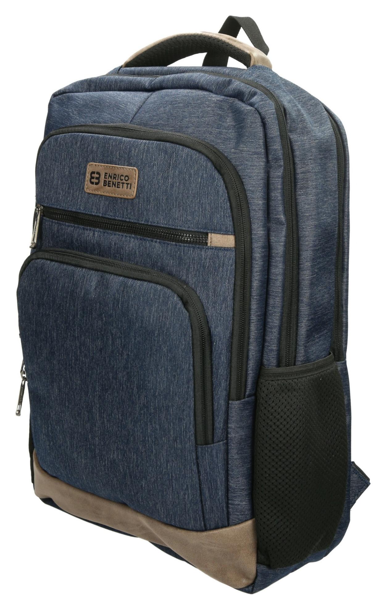 Enrico Benetti München Notebook Backpack 21 l Blue - Image 2