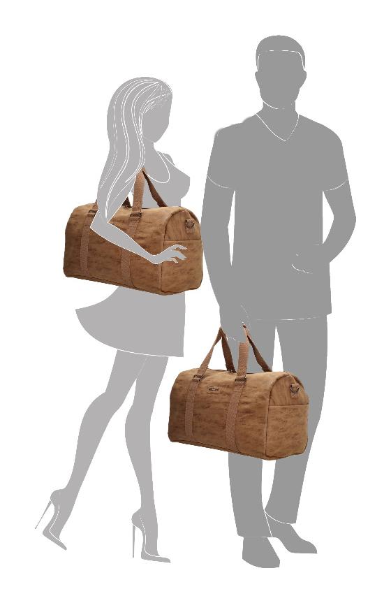 Enrico Benetti Rotterdam Sport Bag Camel - Image 6