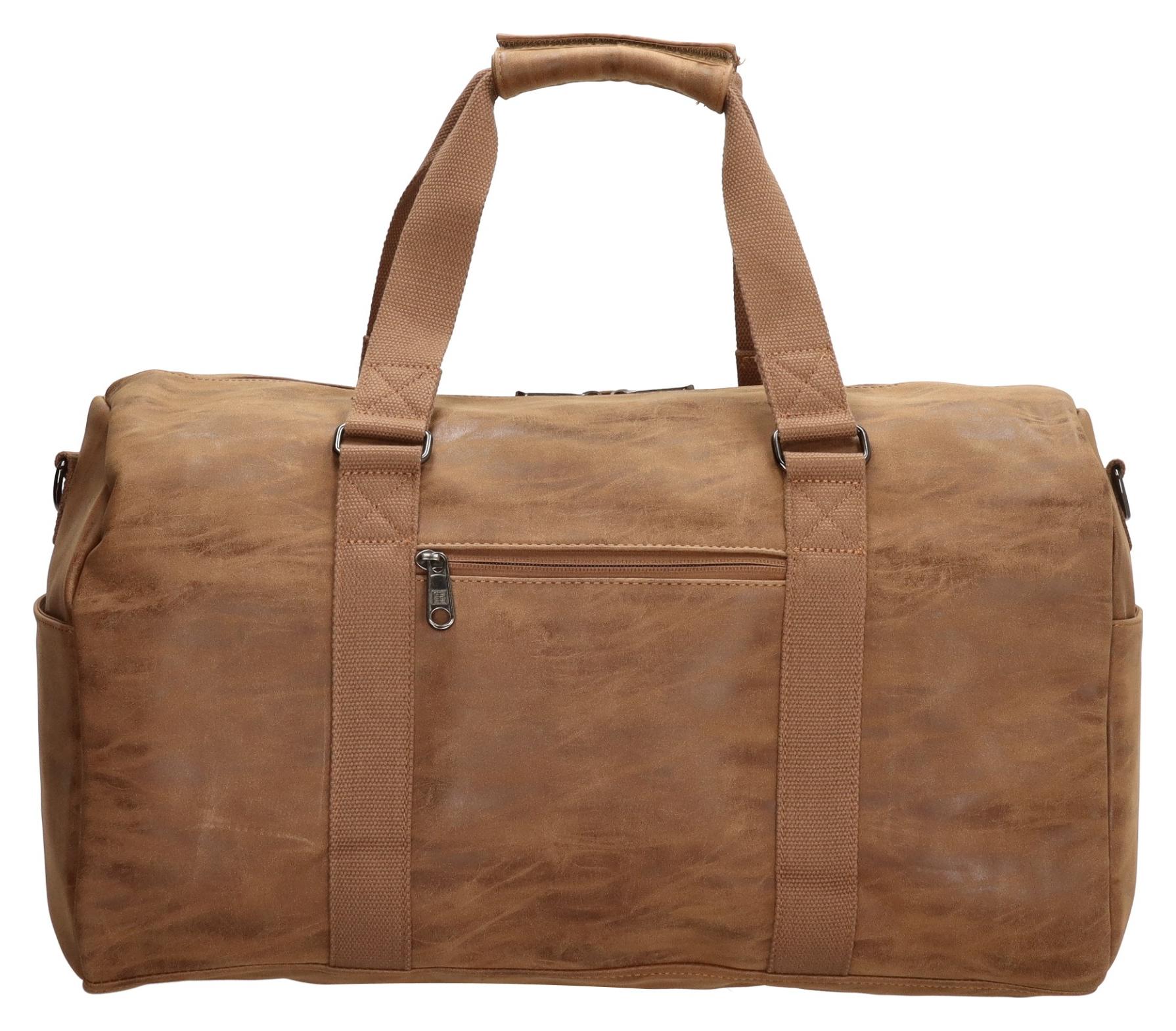 Enrico Benetti Rotterdam Sport Bag Camel - Image 4