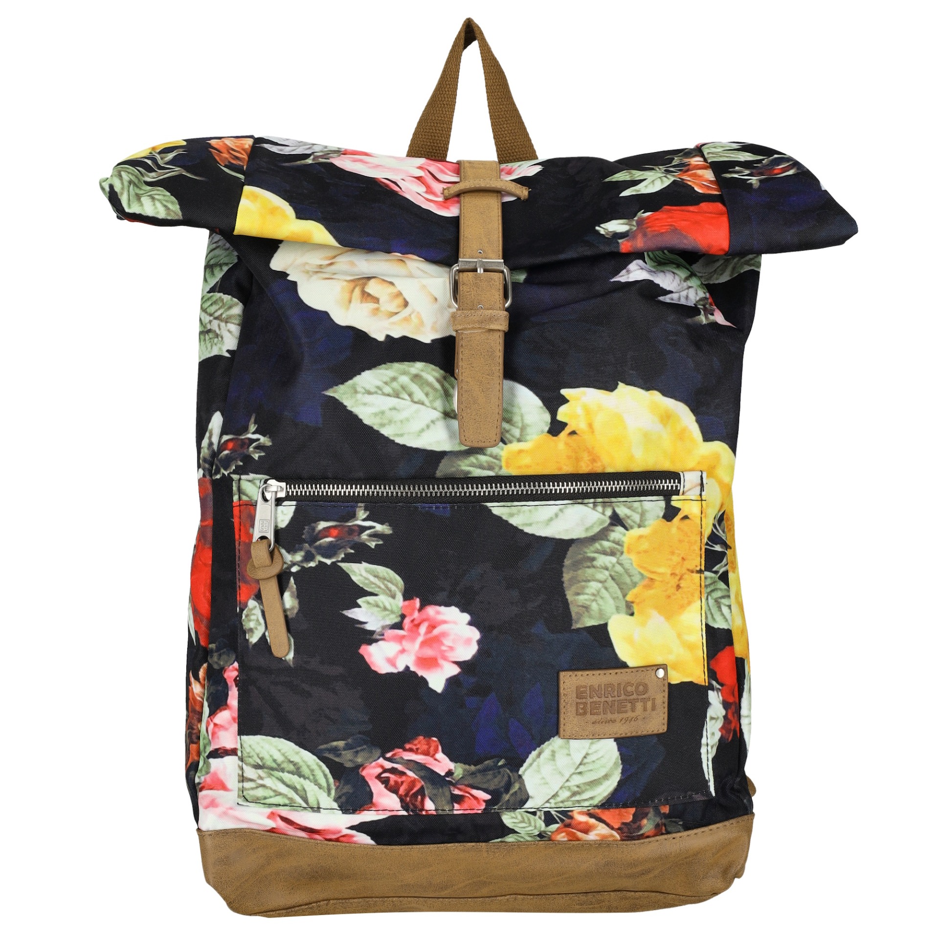 E-shop Enrico Benetti Santiago 15" Notebook Backpack Multi Roses