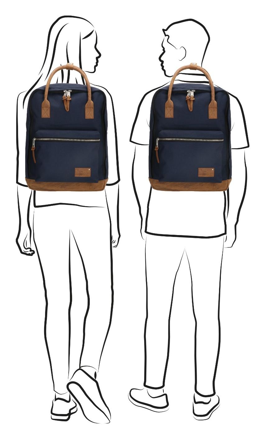 Batoh na notebook Enrico Benetti Santiago 46161 Navy - Obrázek 5