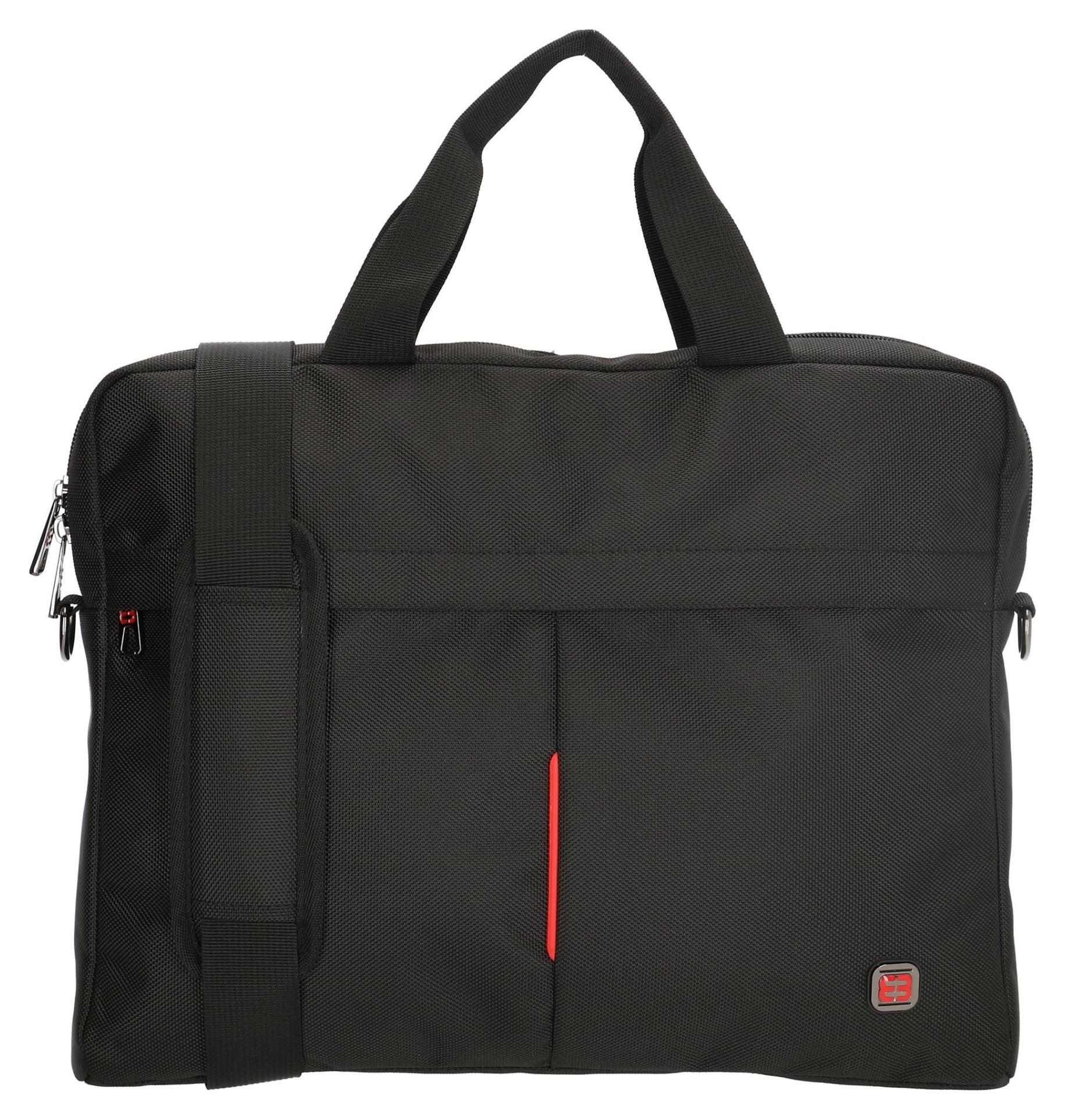 Enrico Benetti Cornell 15,6" Notebook Bag Black - Obrázek 2