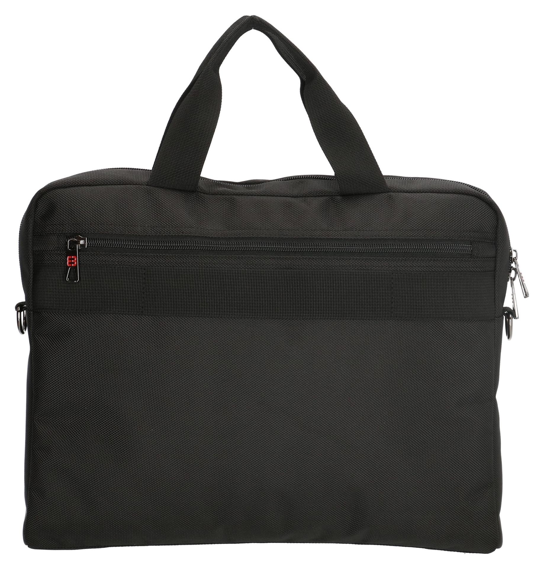 Enrico Benetti Cornell 15,6" Notebook Bag Black - Obrázek 4