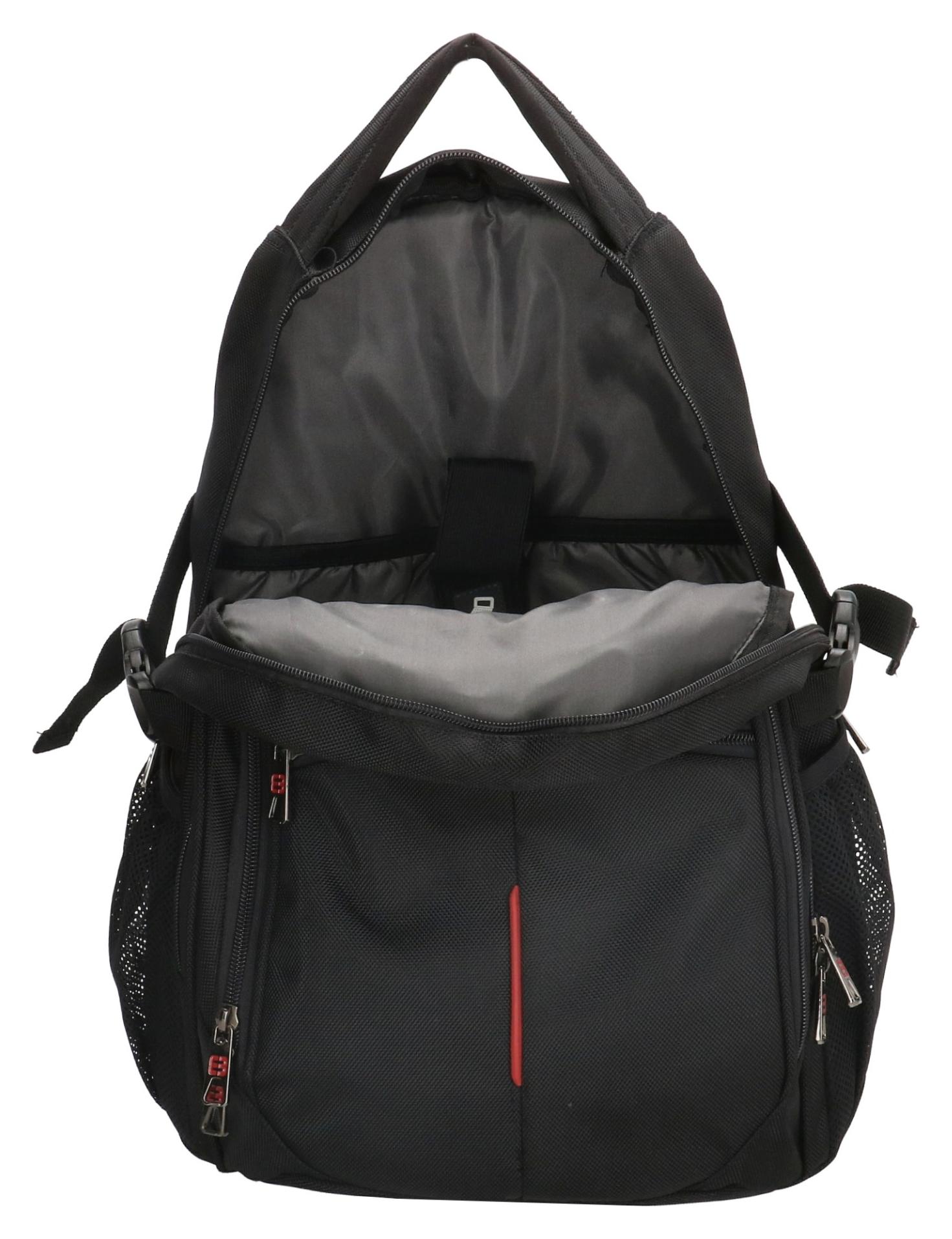 Batoh na notebook Enrico Benetti Cornell 47081 Black