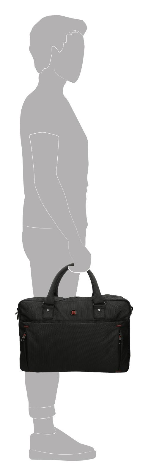 Taška přes rameno Enrico Benetti Cornell Tablet Bag Black - Obrázek 6