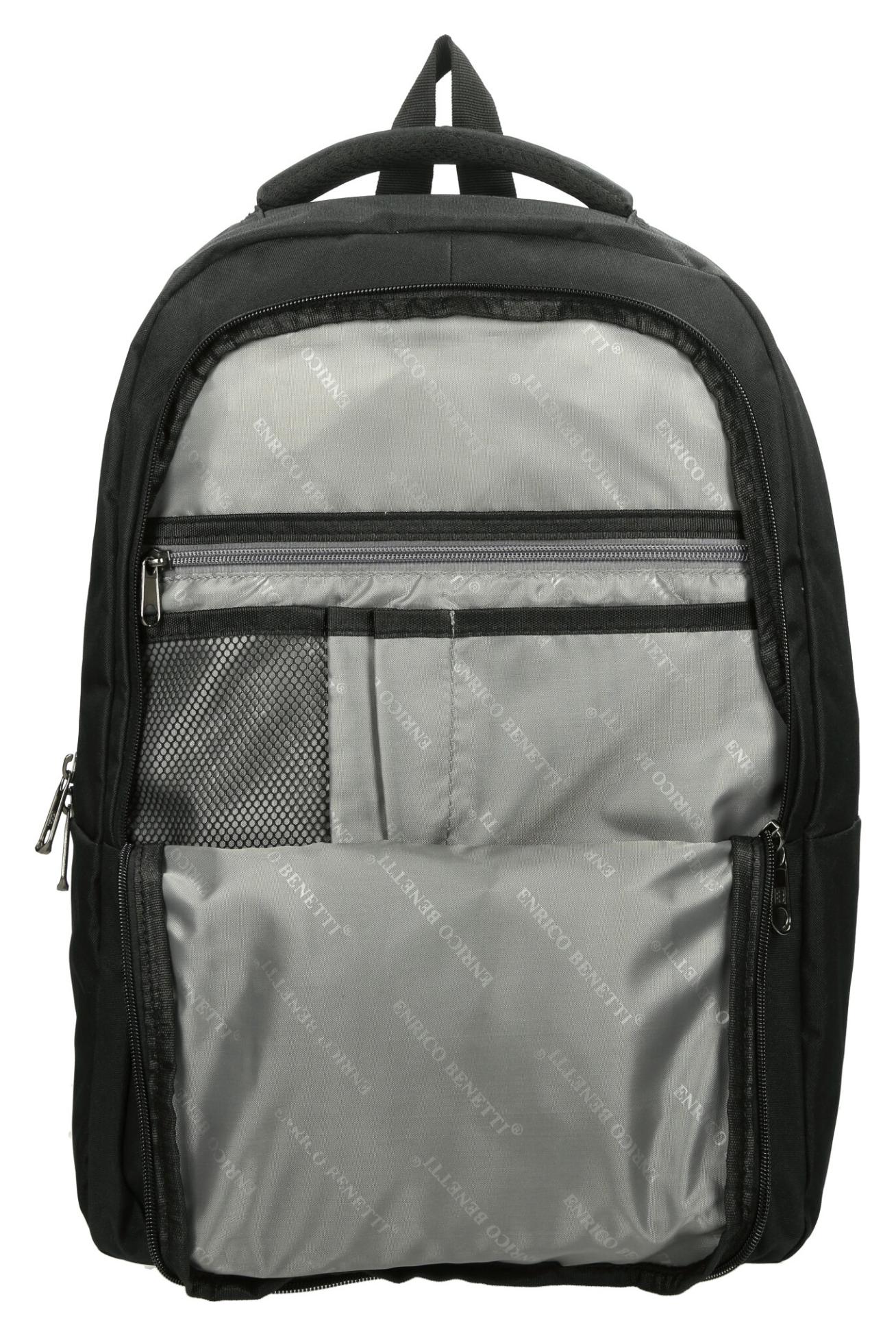 Batoh na notebook Enrico Benetti Hamburg 62124 Black (obrázek 4)