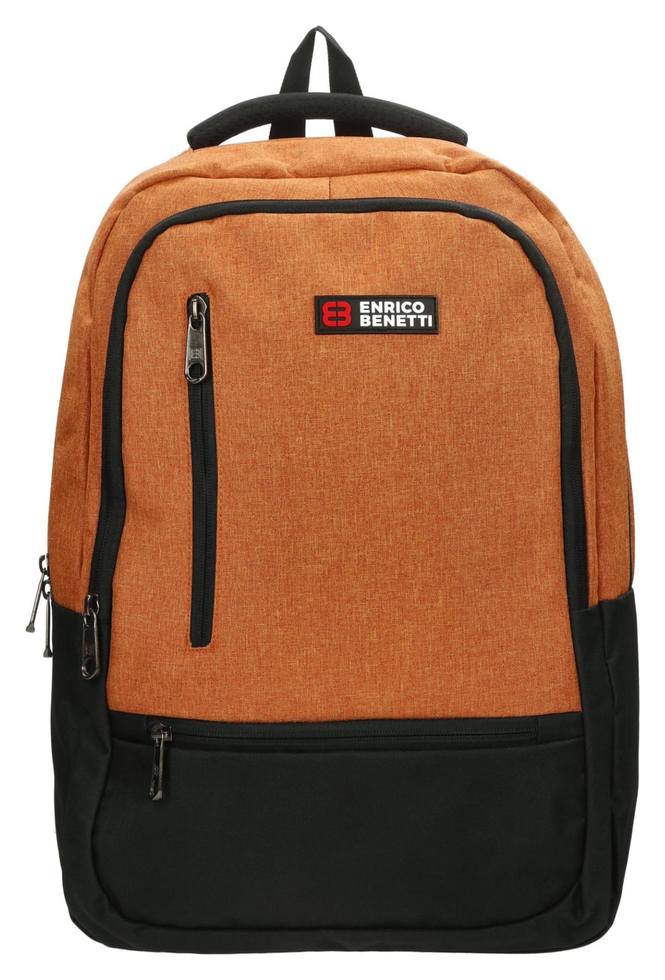Batoh na notebook Enrico Benetti Hamburg 62124 Rust